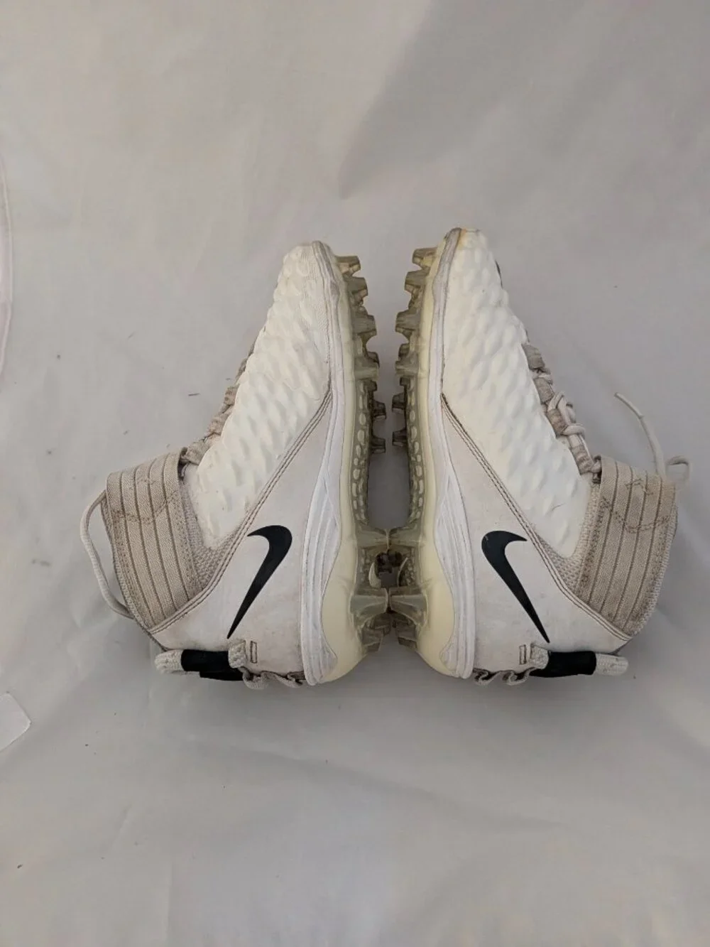 Nike Football Cleats Force Savage White Size 7.5